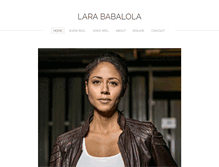Tablet Screenshot of larababalola.net